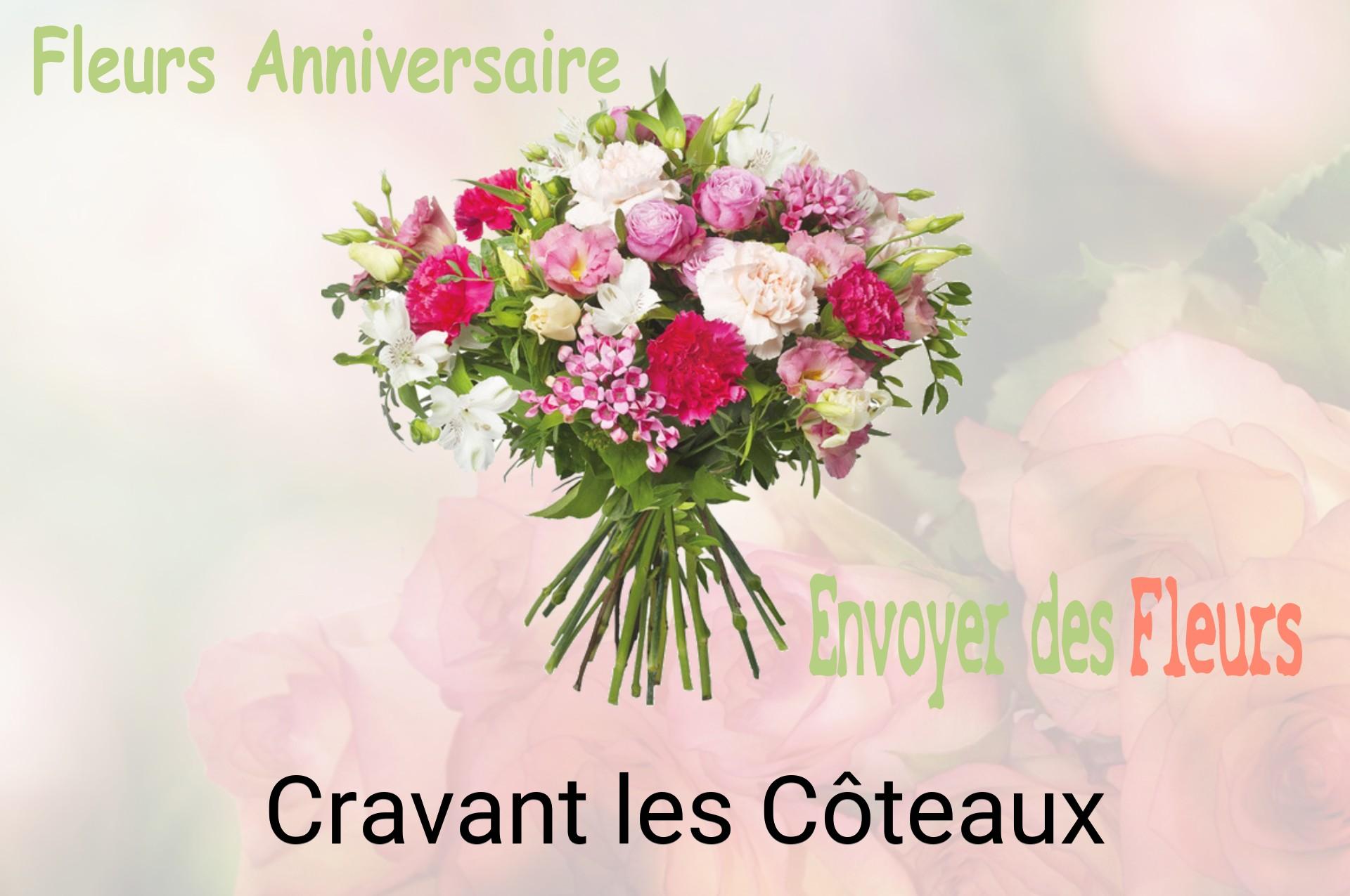Bouquet de fleurs d’anniversaire livré à Cravant-les-Côteaux